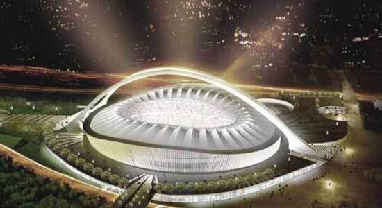 A Stadium Grows in Durban