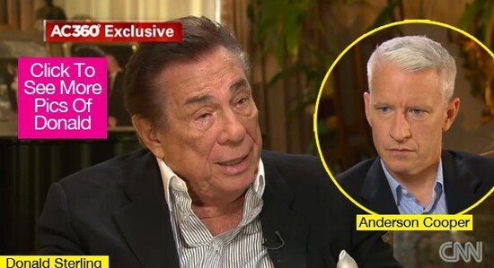 Donald Sterling and Anderson Cooper: Meet the Wolf of Crenshaw