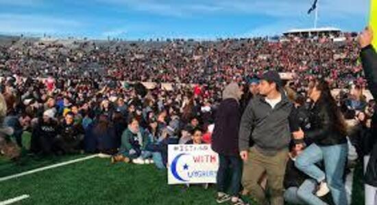 Harvard and Yale Students Storm the Field for Fossil Fuel Divestment