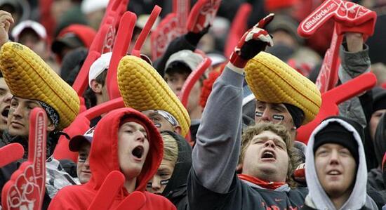 Nebraska Cornhusker Fans Chop-Block Pipeline
