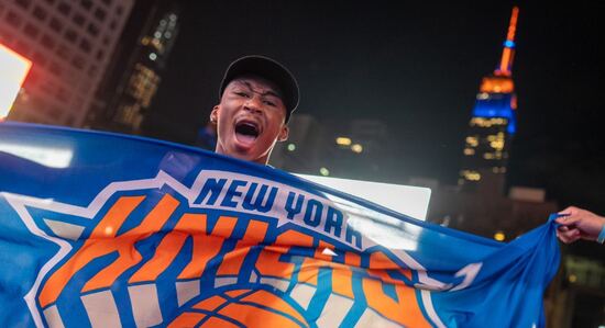 Not Even Trump Can Ruin the Knicks’ Moment