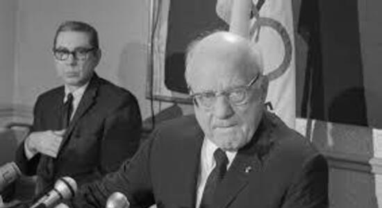 Racist IOC President Avery Brundage Loses His Place of Honor
