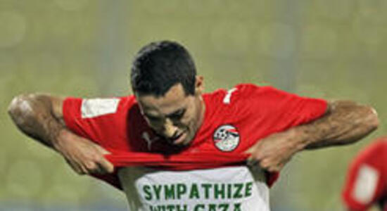 Soccer Star Stands for Gaza