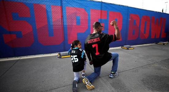 The Only Super Bowl Tension Was Off the Field