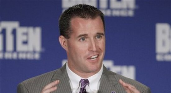 Why Is Northwestern Football Coach Pat Fitzgerald Playing the Union Buster?